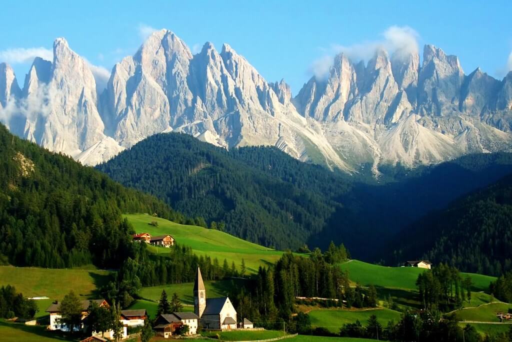 Switzerland countryside